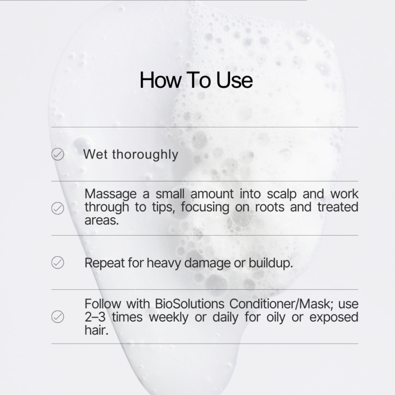 Hair Cleansing and Vitalising Shampoo 250 ml