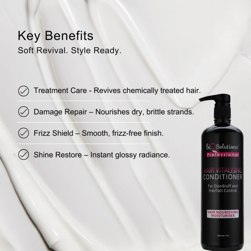 VITALISING HAIR DUO XL - HAIR CLEANSING AND VITALISING SHAMPOO (1LITRE) + HAIR VITALISING CONDITIONER (1LITRE)