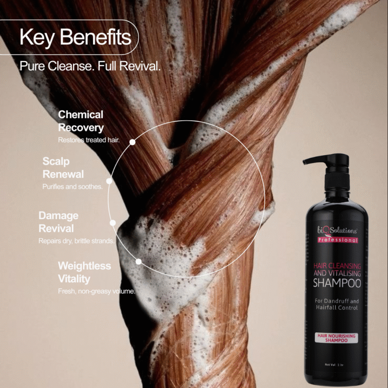 VITALISING HAIR DUO XL - HAIR CLEANSING AND VITALISING SHAMPOO (1LITRE) + HAIR VITALISING CONDITIONER (1LITRE)