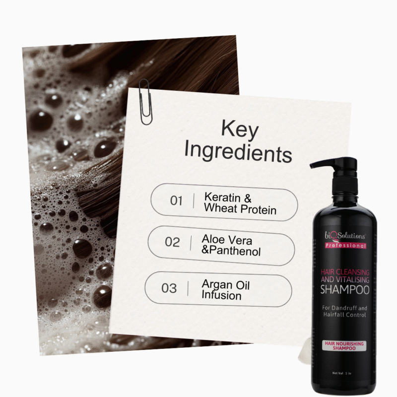 VITALISING HAIR DUO XL - HAIR CLEANSING AND VITALISING SHAMPOO (1LITRE) + HAIR VITALISING CONDITIONER (1LITRE)