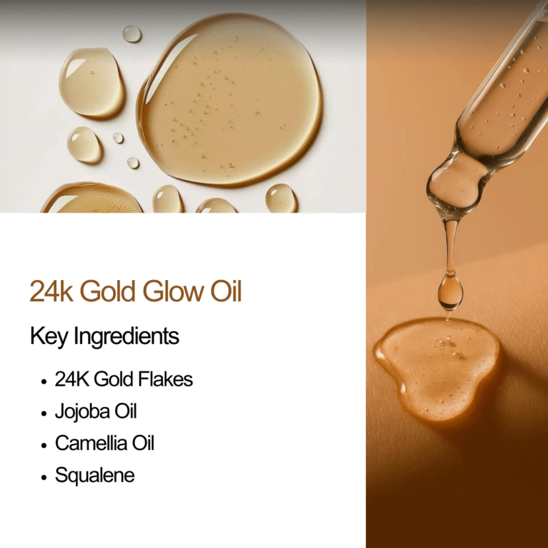 NEW 24K Gold Glow Oil - Face Serum