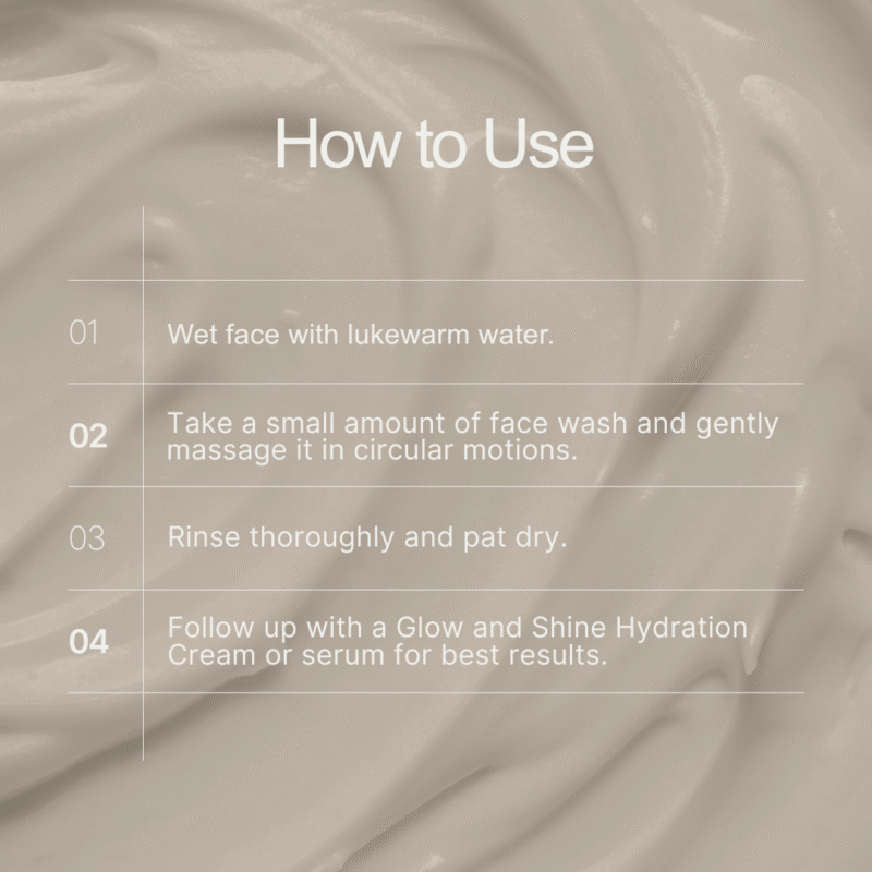 GLOW AND SHINE - HYDRATING FACE CLEANSER