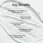 NEW GLOW AND SHINE - PURE BALANCE GEL FACE CLEANSER