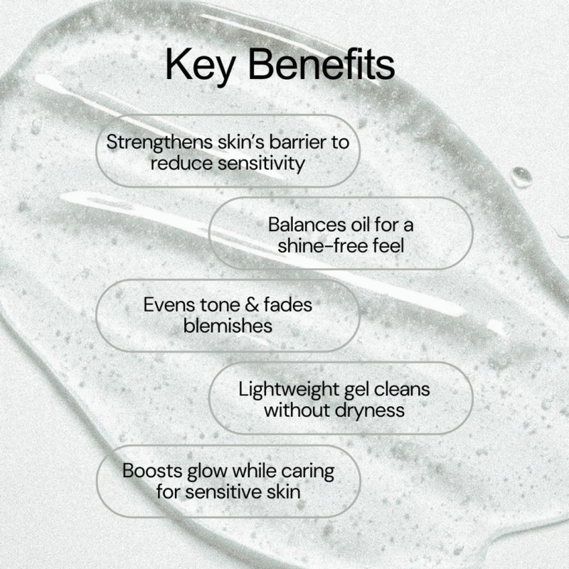 NEW GLOW AND SHINE - PURE BALANCE GEL FACE CLEANSER