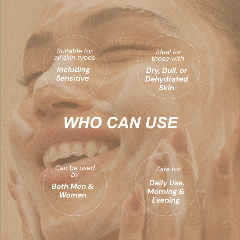 GLOW AND SHINE - HYDRATING FACE CLEANSER