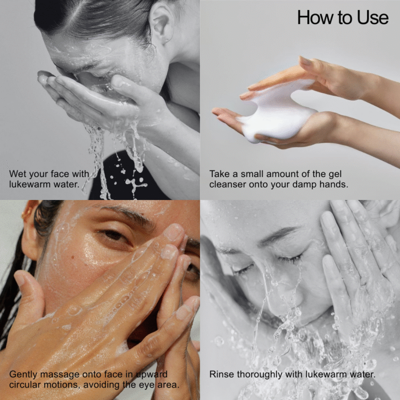 NEW GLOW AND SHINE - PURE BALANCE GEL FACE CLEANSER