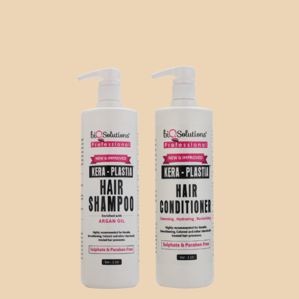 BUY KERA PLASTIA SHAMPOO (1L) + KERA PLASTIA CONDITIONER (1L)