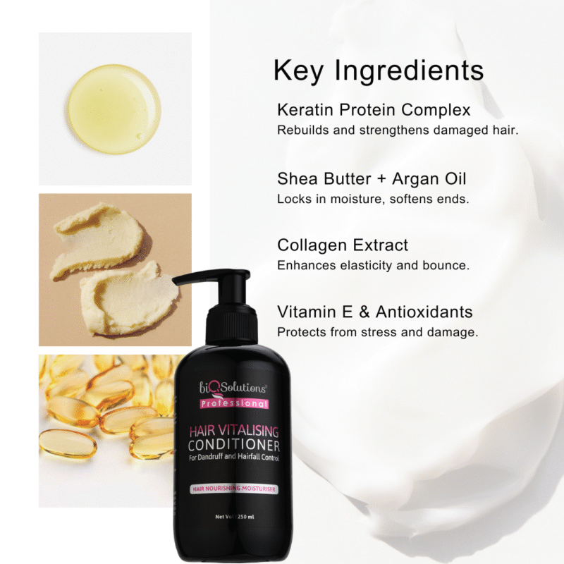 VITAL HAIRCARE PAIR - HAIR CLEANSING AND VITALISING SHAMPOO (250ML) + HAIR VITALISING CONDITIONER (250ML)