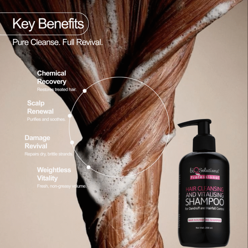 VITAL HAIRCARE PAIR - HAIR CLEANSING AND VITALISING SHAMPOO (250ML) + HAIR VITALISING CONDITIONER (250ML)