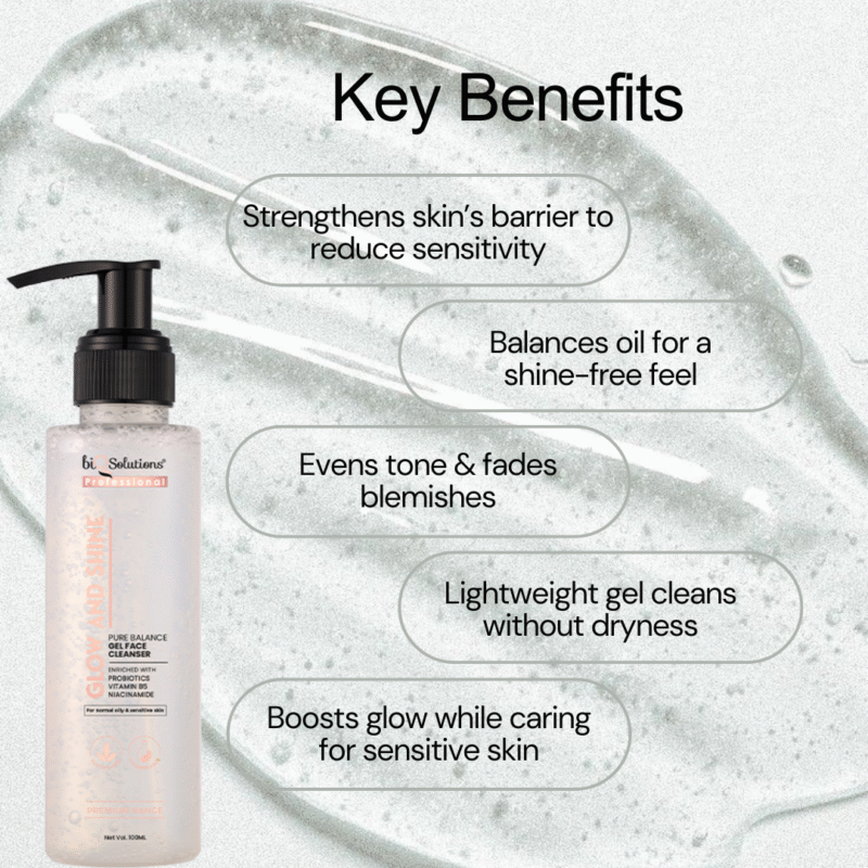 PURE GLOW SHIELD - PURE BALANCE CLEANSER + UV EFFECTONIL SUNCREEN + SAFFRON GLOW MIST