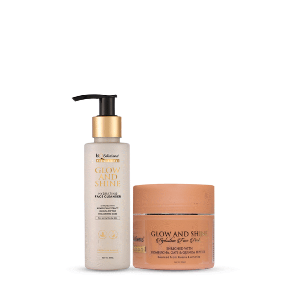HYDRA GLOW DUO - HYDRATION FACEWASH + GLOW AND SHINE HYDRATION FACE PACK