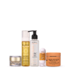 COMPLETE GLOW CARE KIT  -  ( PURE BALANCE FACEWASH + SAFFRON MIST + HYDRATION FACE PACK + GLOW AND SHINE HYDRATION CREAM  + UV EFFECTONIL SUNSCREEN)