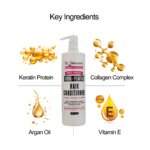 SALON LUXE JUMBO TRIO - KERA PLASTIA SHAMPOO 1 LITRE + KERA PLASTIA CONDITIONER 1 LITRE + ARGAN OIL