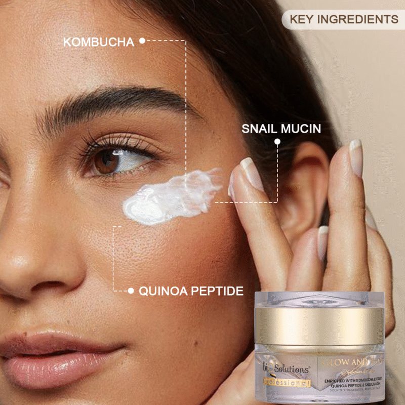 MEGA REPAIR GLOW SET - SNAIL MUCIN AND COLLAGEN SHAMPOO 1 LITRE + SNAIL MUCIN AND COLLAGEN HAIR MASK 200 GMS + GLOW AND SHINE HYDRATION CREAM