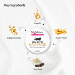 KERATIN CARE JUMBO KIT - KERA PLASTIA SHAMPOO 1 LITRE + KERA PLASTIA HAIR MASK 500 GMS + ARGAN OIL