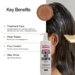 SALON LUXE JUMBO TRIO - KERA PLASTIA SHAMPOO 1 LITRE + KERA PLASTIA CONDITIONER 1 LITRE + ARGAN OIL