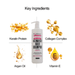 KERATIN CARE JUMBO KIT - KERA PLASTIA SHAMPOO 1 LITRE + KERA PLASTIA HAIR MASK 500 GMS + ARGAN OIL